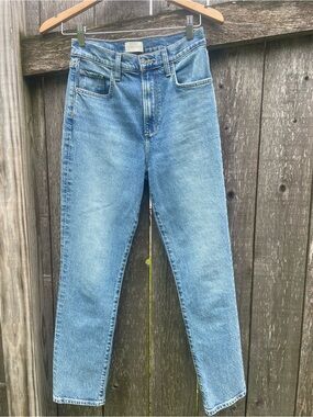 Favorite Daughter High-Rise Jeans in Light Blue Denim
